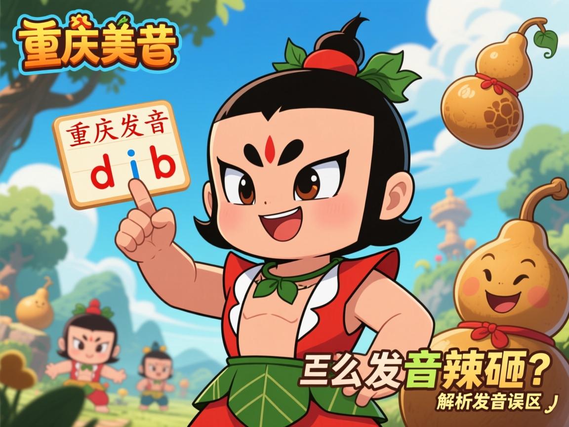 葫芦娃拼音怎么读?重庆发音是辣砸?拼音教学专家解析发音误区 葫芦娃拼音怎么读?重庆发音是辣砸?拼音教学专家解析发音误区