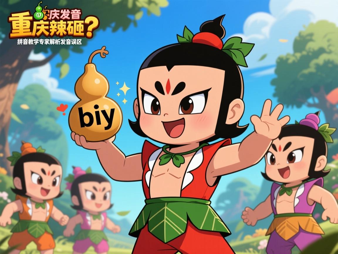 葫芦娃拼音怎么读?重庆发音是辣砸?拼音教学专家解析发音误区 葫芦娃拼音怎么读?重庆发音是辣砸?拼音教学专家解析发音误区