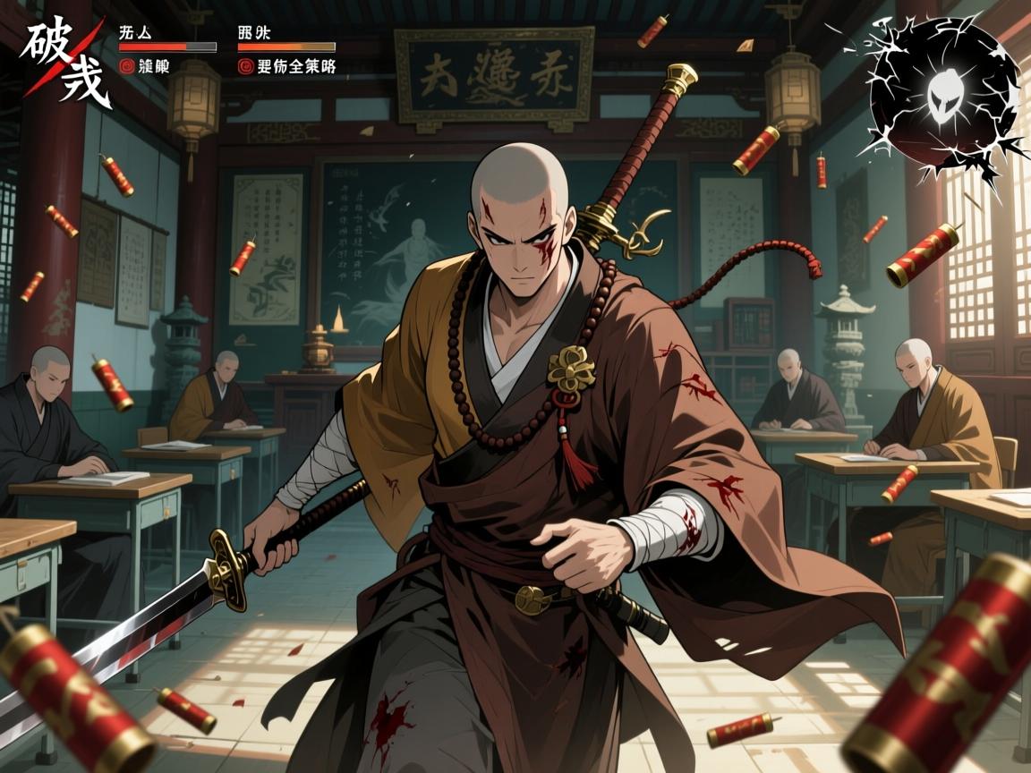 只狼破戒僧无伤打法全解析:从幻影破戒僧逃课技巧到宫内破戒僧三阶段鞭炮控制策略 只狼破戒僧无伤打法全解析:从幻影破戒僧逃课技巧到宫内破戒僧三阶段鞭炮控制策略