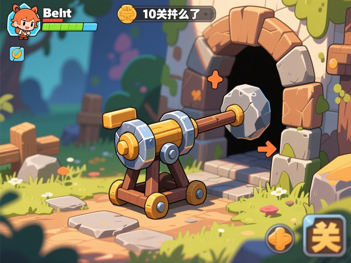 迷你挑战第10关卡住了怎么办,投石器角度怎么调整才能通关 迷你挑战第10关卡住了怎么办,投石器角度怎么调整才能通关