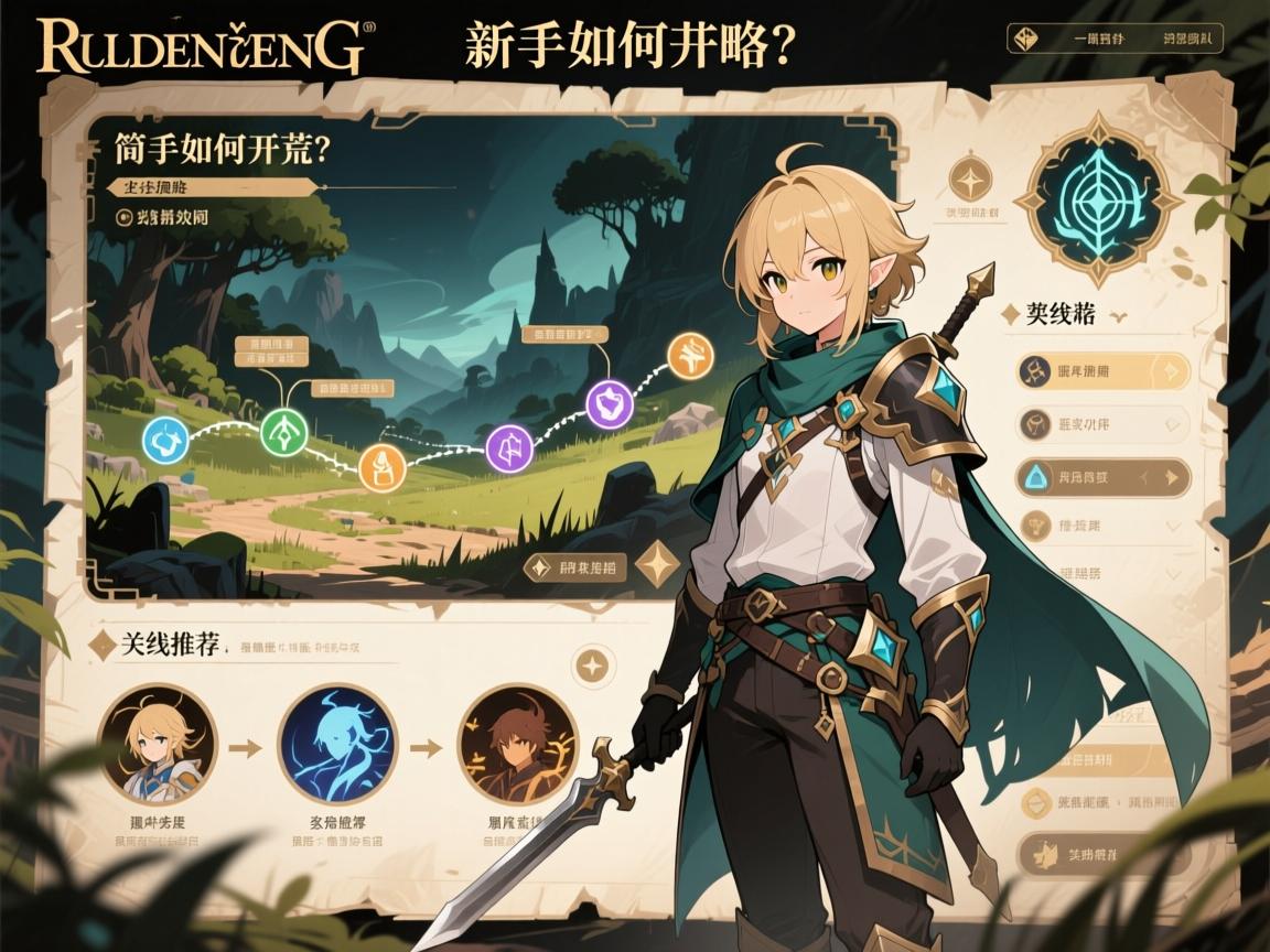 艾尔登法环简易攻略,主线流程顺序,职业选择推荐,新手如何开荒? 艾尔登法环简易攻略,主线流程顺序,职业选择推荐,新手如何开荒?