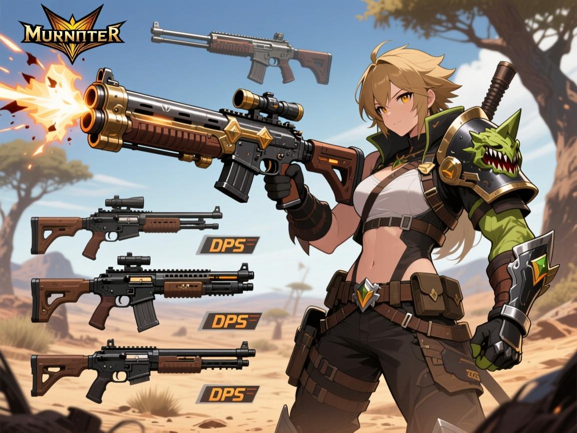 怪物猎人荒野伤害最高武器,铳枪为何是版本答案,各武器DPS如何提升,毕业配装怎么选择 怪物猎人荒野伤害最高武器,铳枪为何是版本答案,各武器DPS如何提升,毕业配装怎么选择