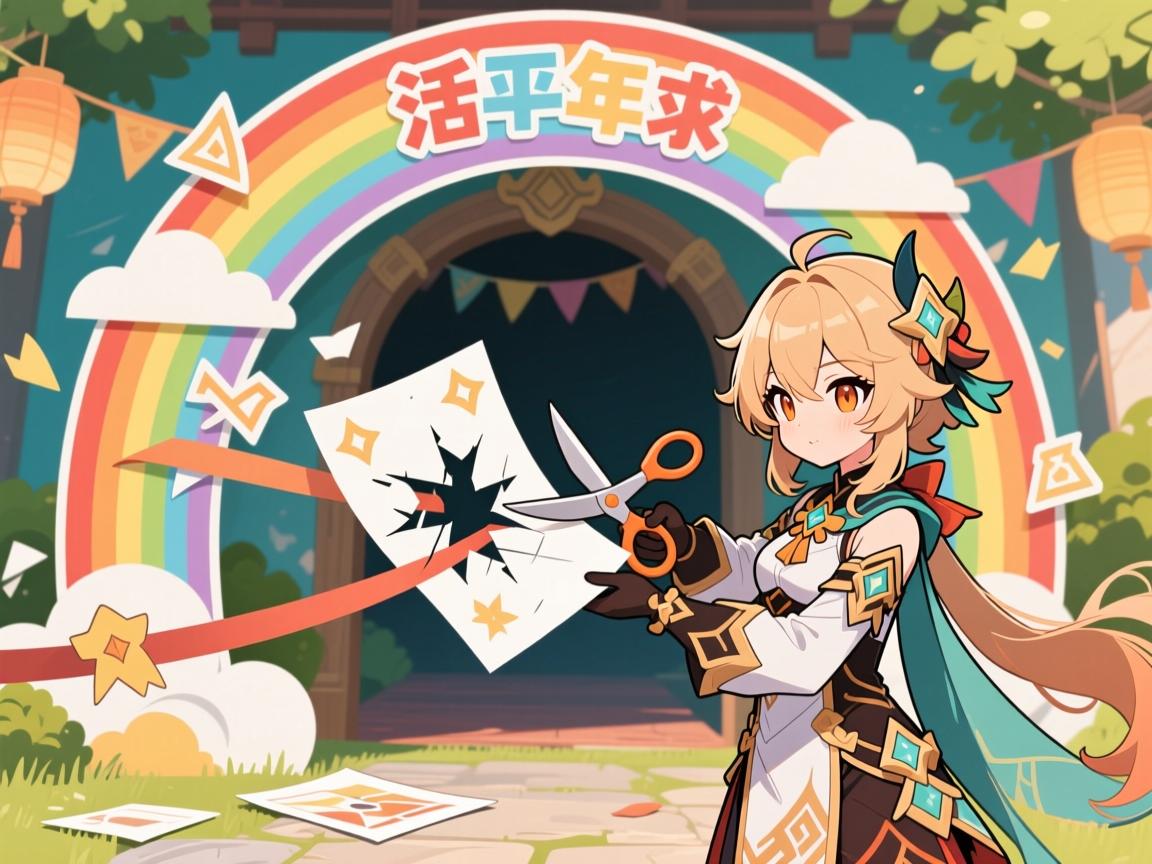 剪纸原神活动攻略,剪彩映虹活动入口在哪,纸张怎么获得,拼贴失败怎么办 剪纸原神活动攻略,剪彩映虹活动入口在哪,纸张怎么获得,拼贴失败怎么办