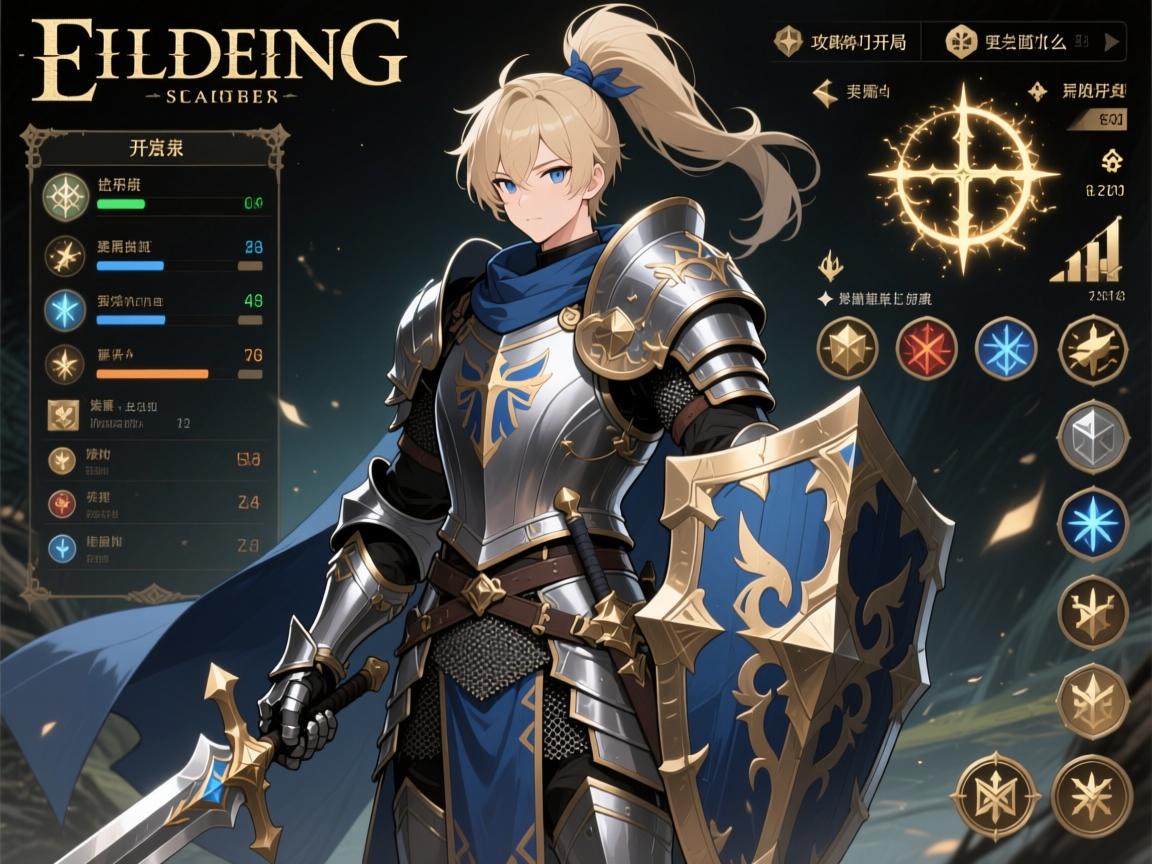 艾尔登环法骑士攻略,骑士开局怎么加点,装备如何选择,防御反击怎么用 艾尔登环法骑士攻略,骑士开局怎么加点,装备如何选择,防御反击怎么用