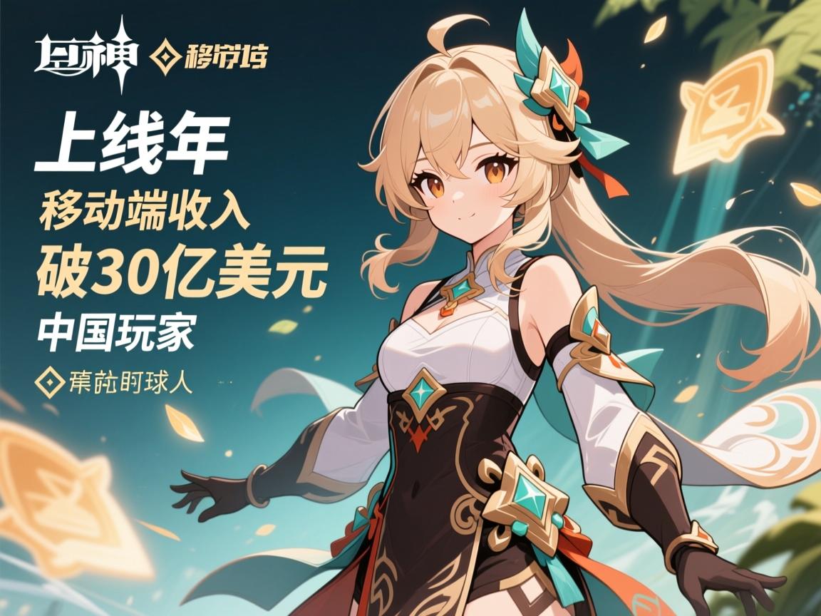 原神上线2年移动端收入破30亿美元 中国玩家 原神上线2年移动端收入破30亿美元 中国玩家