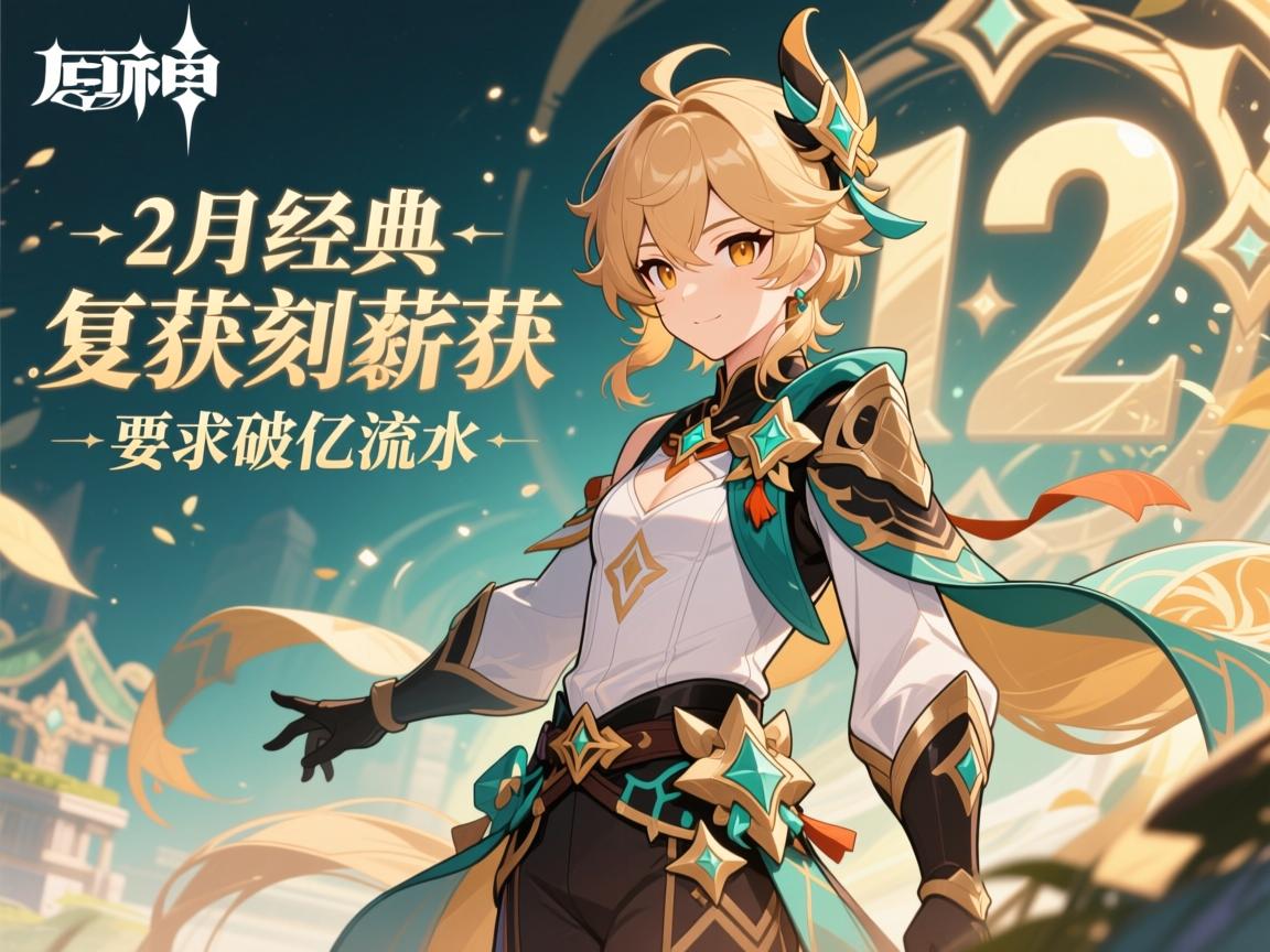 原神2月经典复刻斩获破亿流水 原神2月经典复刻斩获破亿流水