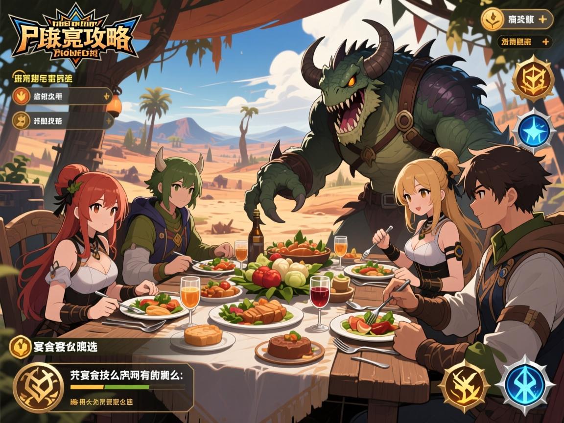 怪物猎人荒野宴席攻略,受邀用餐怎么触发,宴席技能怎么选 怪物猎人荒野宴席攻略,受邀用餐怎么触发,宴席技能怎么选