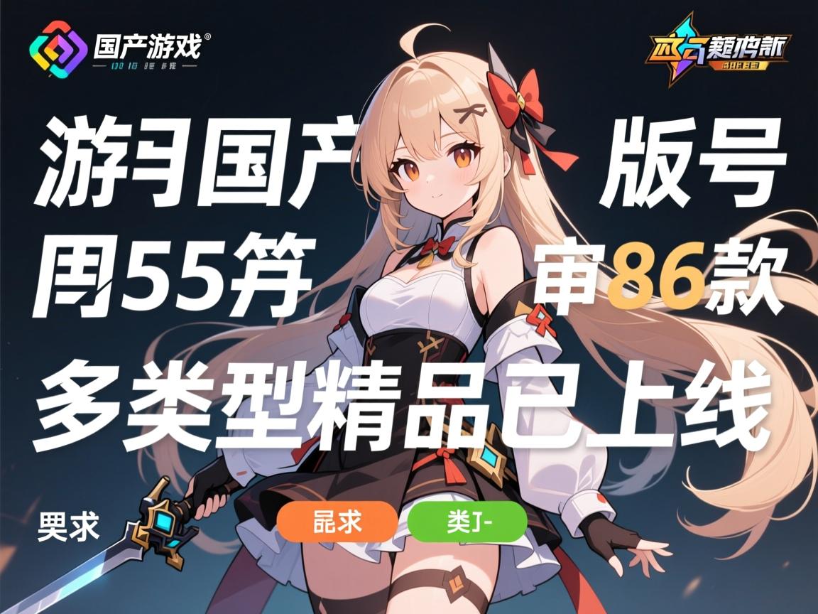 5月国产游戏版号过审86款 多类型精品已上线 5月国产游戏版号过审86款 多类型精品已上线