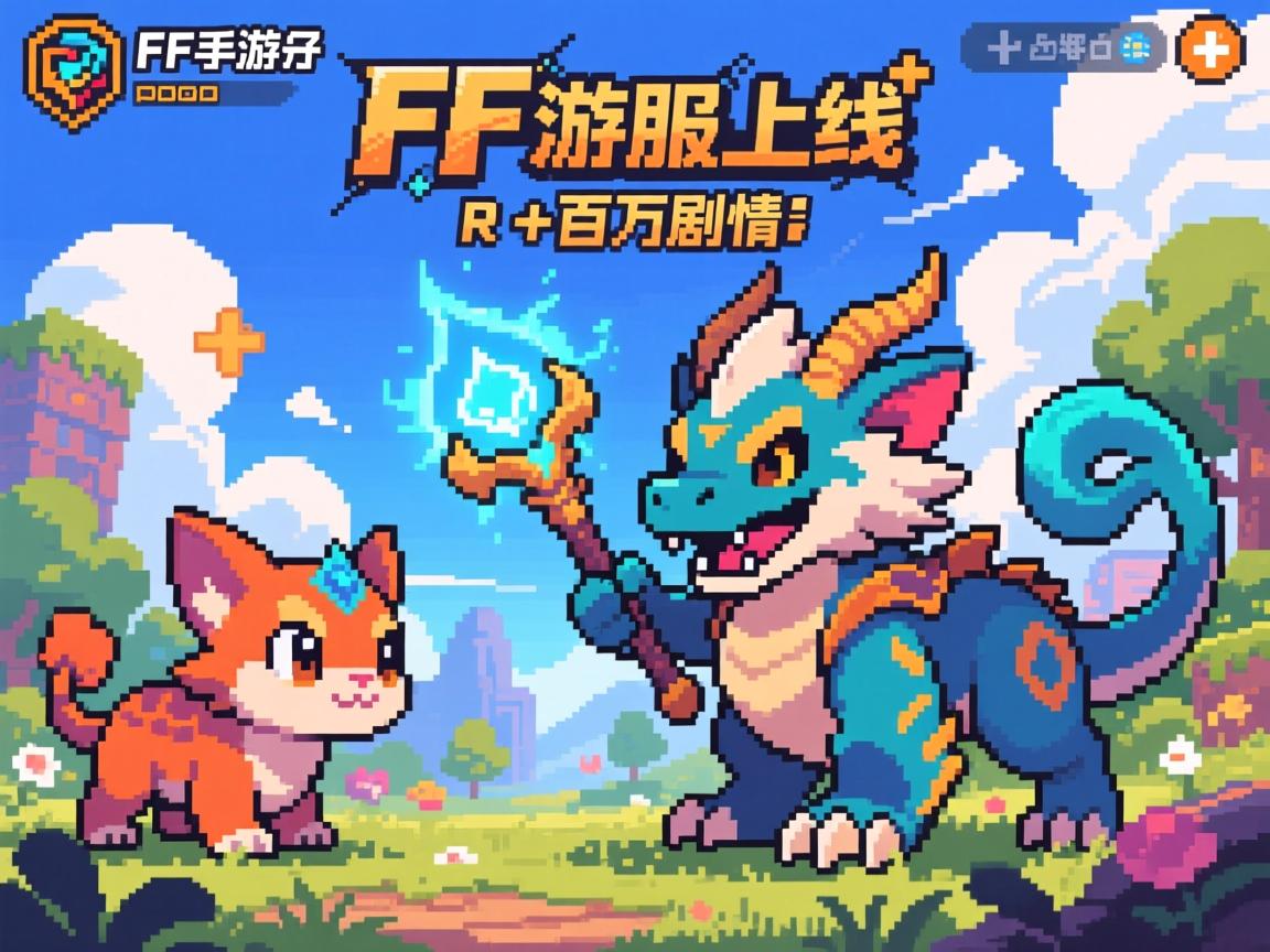 FF手游国服上线像素RPG+召唤兽+百万剧情 FF手游国服上线像素RPG+召唤兽+百万剧情