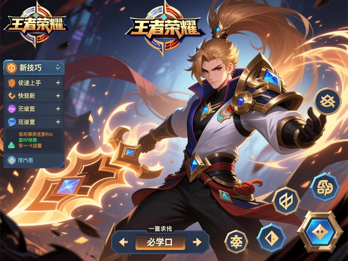 王者荣耀英雄连招新技巧,如何快速上手,怎样设置操作,有哪些必学口诀? 王者荣耀英雄连招新技巧,如何快速上手,怎样设置操作,有哪些必学口诀?