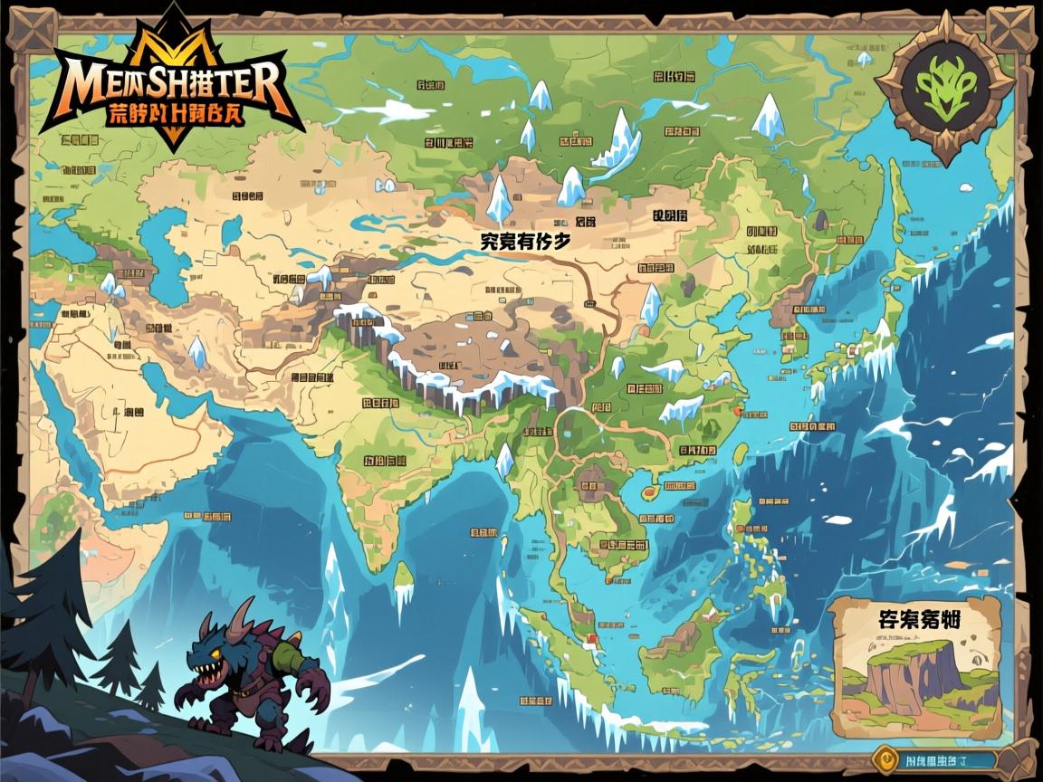 怪物猎人荒野地图名字,究竟有多少张地图,冰雾断崖有什么特色 怪物猎人荒野地图名字,究竟有多少张地图,冰雾断崖有什么特色