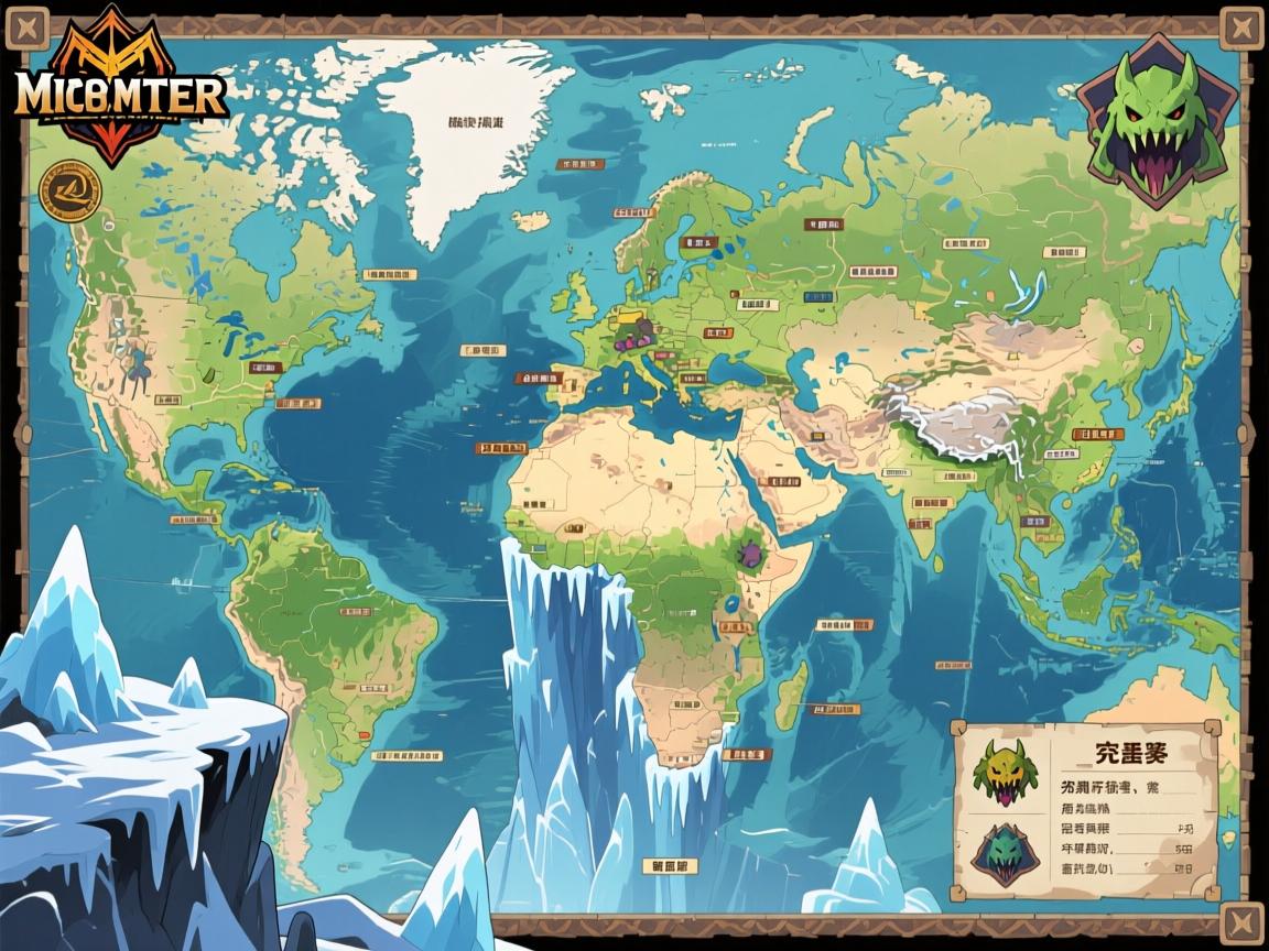 怪物猎人荒野地图名字,究竟有多少张地图,冰雾断崖有什么特色 怪物猎人荒野地图名字,究竟有多少张地图,冰雾断崖有什么特色