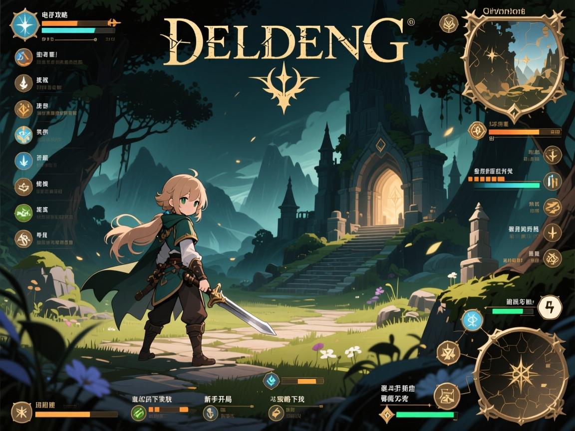 艾尔登法环电子攻略下载,新手开局怎么玩,全流程攻略哪里找,最新DLC攻略有吗 艾尔登法环电子攻略下载,新手开局怎么玩,全流程攻略哪里找,最新DLC攻略有吗