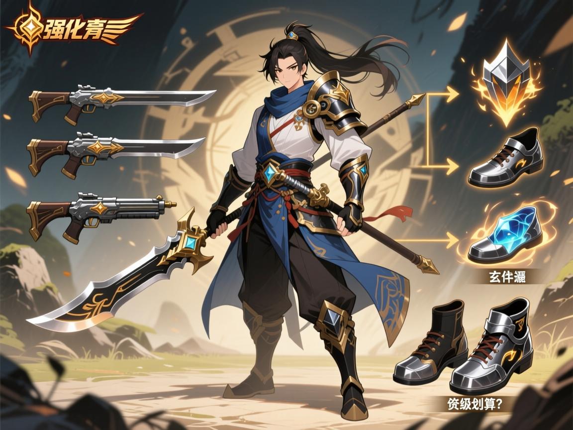 行侠仗义强化装备顺序优先升级武器还是鞋子?玄铁资源怎么分配最划算? 行侠仗义强化装备顺序优先升级武器还是鞋子?玄铁资源怎么分配最划算?