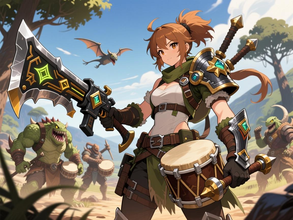 怪物猎人荒野鼓武器有哪些,配装怎么搭,团队作用大吗 怪物猎人荒野鼓武器有哪些,配装怎么搭,团队作用大吗