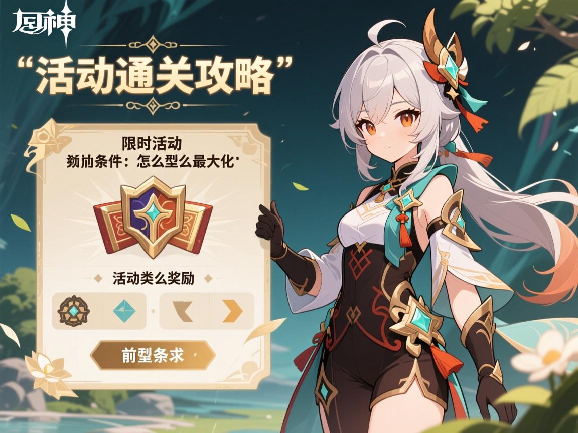 原神活动通关攻略,限时活动奖励怎么最大化,前置条件有哪些,活动类型怎么区分 原神活动通关攻略,限时活动奖励怎么最大化,前置条件有哪些,活动类型怎么区分