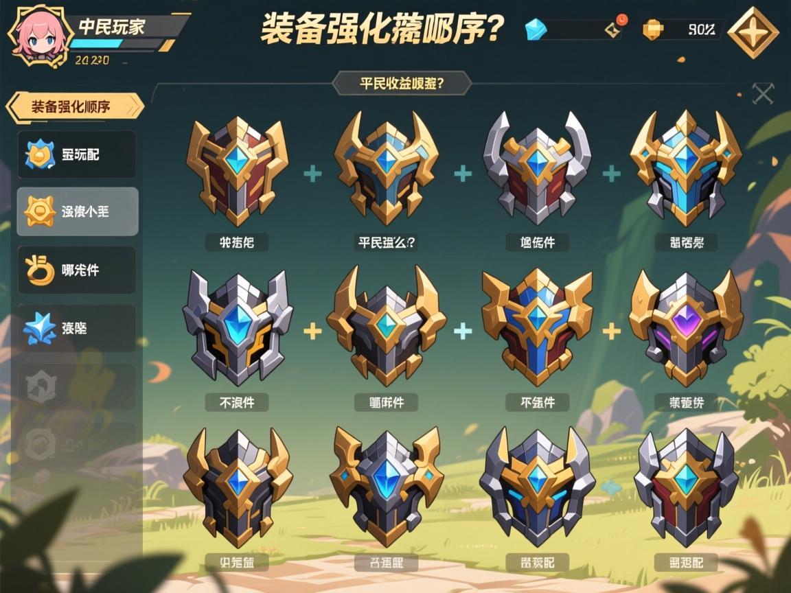 装备强化顺序,资源怎么分配不浪费,平民玩家优先强化哪几件装备收益最高? 装备强化顺序,资源怎么分配不浪费,平民玩家优先强化哪几件装备收益最高?