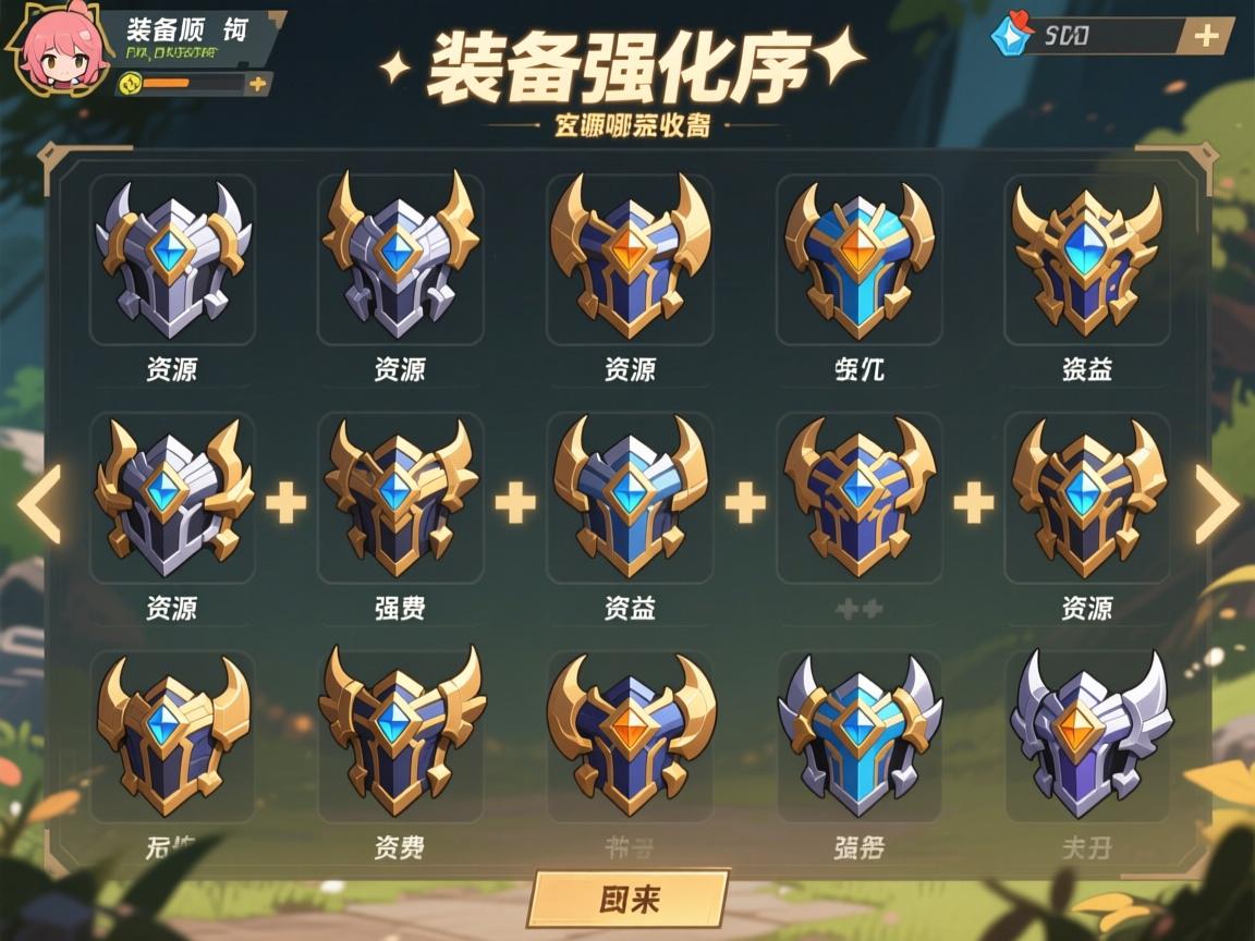 装备强化顺序,资源怎么分配不浪费,平民玩家优先强化哪几件装备收益最高? 装备强化顺序,资源怎么分配不浪费,平民玩家优先强化哪几件装备收益最高?