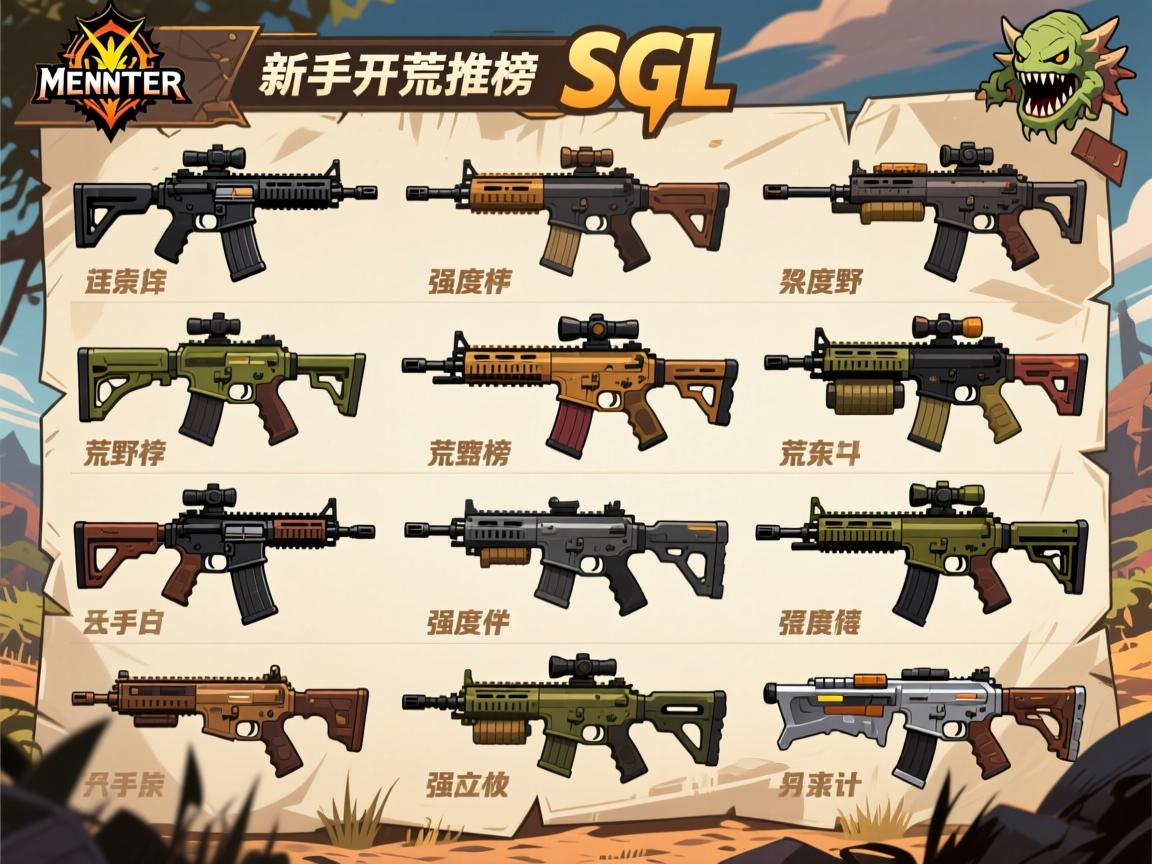 怪物猎人荒野武器榜,武器强度排行,新手开荒推荐,S级武器有哪些 怪物猎人荒野武器榜,武器强度排行,新手开荒推荐,S级武器有哪些