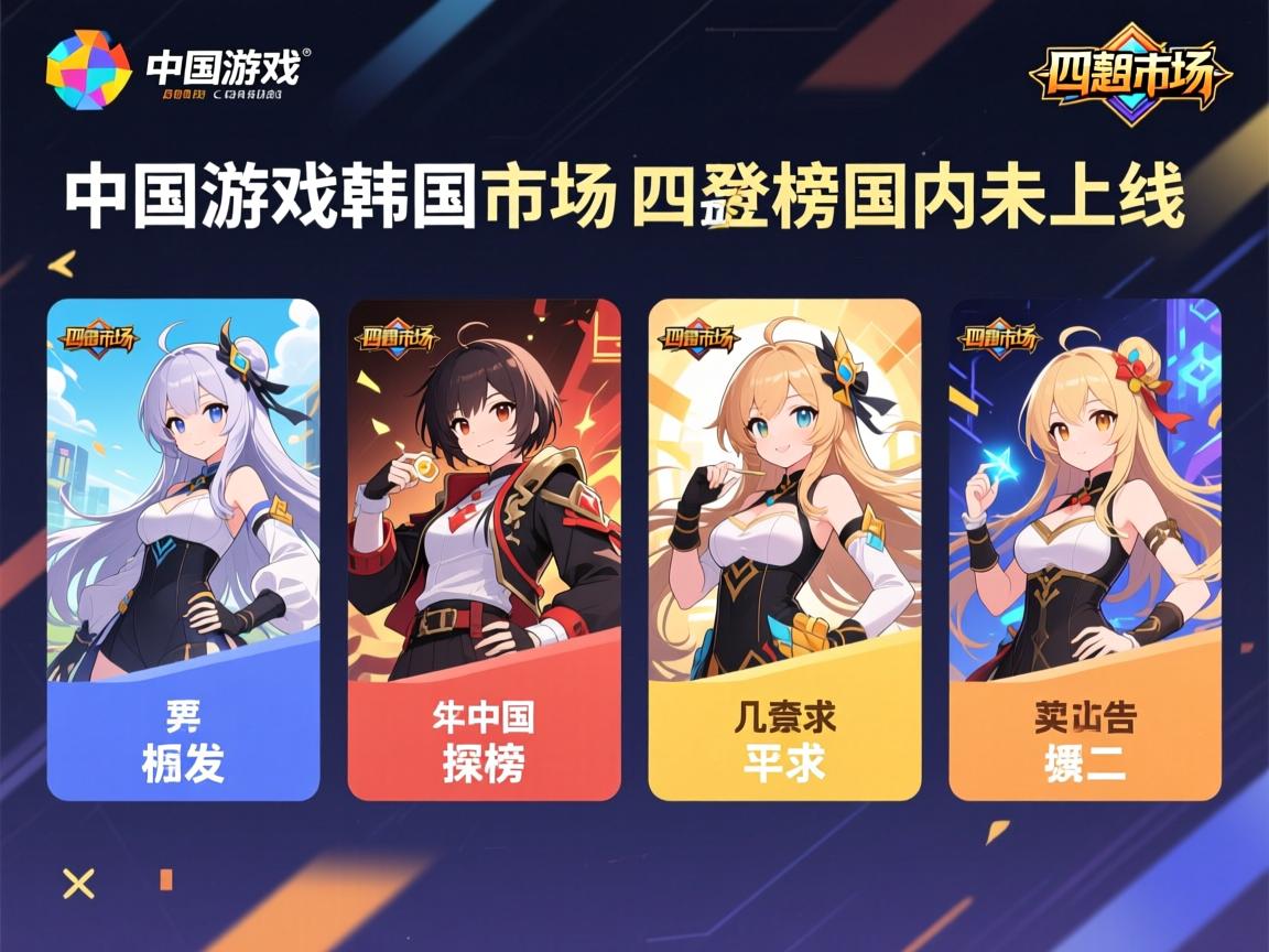 中国游戏韩国市场四款登榜国内未上线 中国游戏韩国市场四款登榜国内未上线