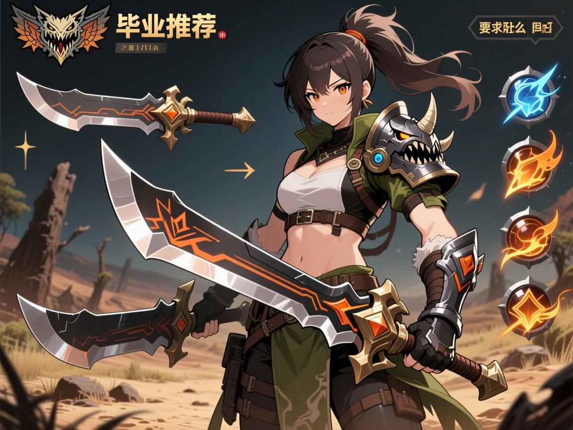 双刀怪物猎人荒野武器推荐,属性双刀怎么选,毕业配装技能如何搭配 双刀怪物猎人荒野武器推荐,属性双刀怎么选,毕业配装技能如何搭配