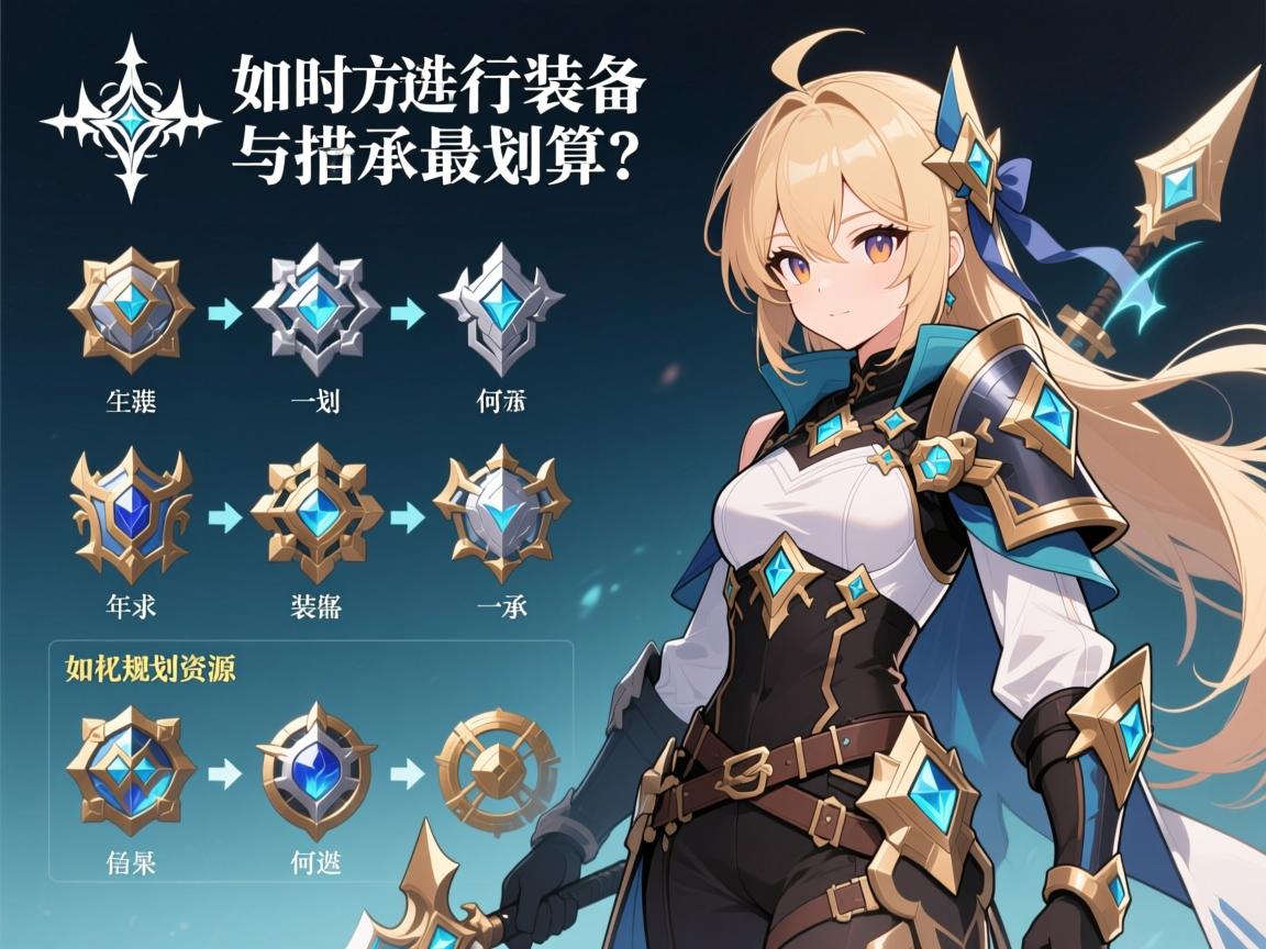 命运方舟装备强化与继承顺序指南:如何规划资源?何时进行装备继承最划算? 命运方舟装备强化与继承顺序指南:如何规划资源?何时进行装备继承最划算?