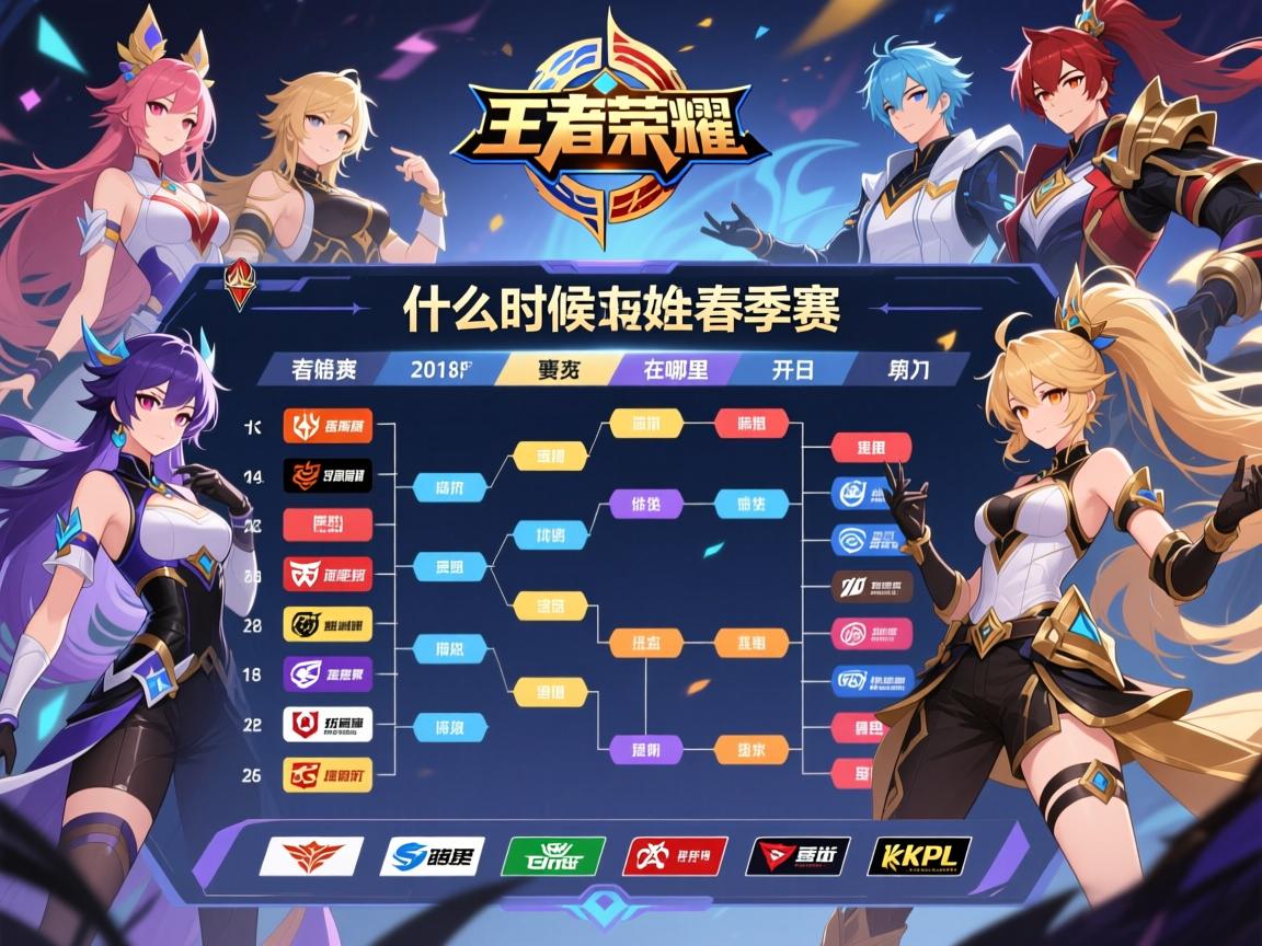 王者荣耀2018kpl春季赛赛程表,什么时候开始,在哪里举办,有哪些队伍 王者荣耀2018kpl春季赛赛程表,什么时候开始,在哪里举办,有哪些队伍