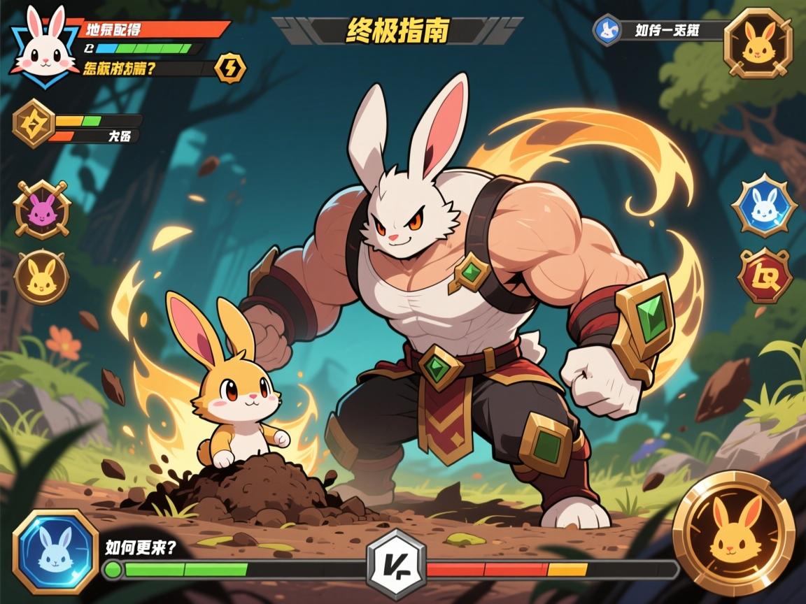 掘地兔终极指南:如何获得隐藏特性大力士,对战配招怎么搭配更高效? 掘地兔终极指南:如何获得隐藏特性大力士,对战配招怎么搭配更高效?