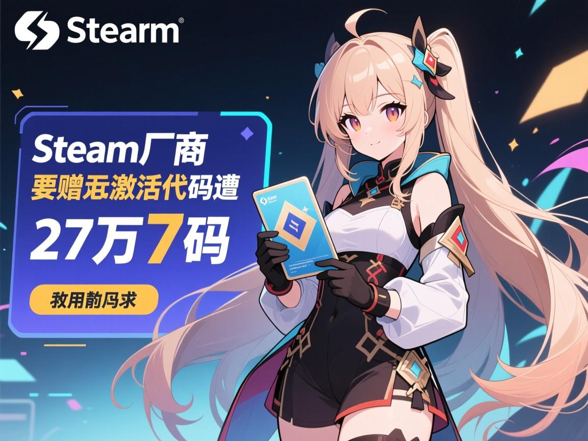 Steam厂商捐赠27万激活码遭 Steam厂商捐赠27万激活码遭