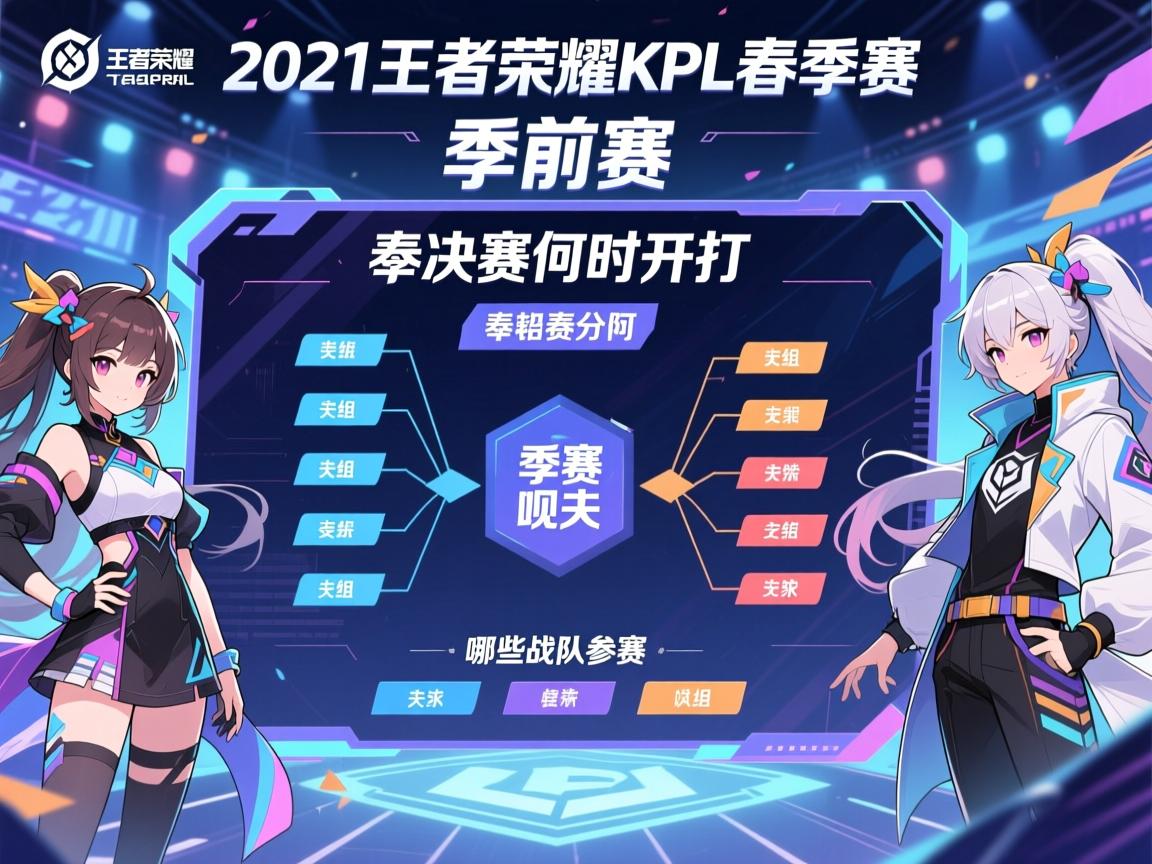 2021王者荣耀KPL春季赛赛程,季前赛如何分组,季后赛何时开打,哪些战队参赛 2021王者荣耀KPL春季赛赛程,季前赛如何分组,季后赛何时开打,哪些战队参赛