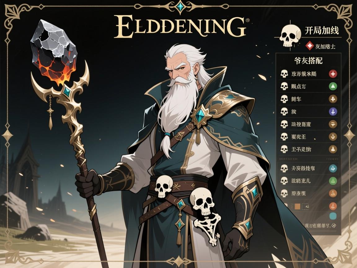 艾尔登法环法爷攻略:开局加点路线,陨石杖位置,骨灰搭配技巧 艾尔登法环法爷攻略:开局加点路线,陨石杖位置,骨灰搭配技巧