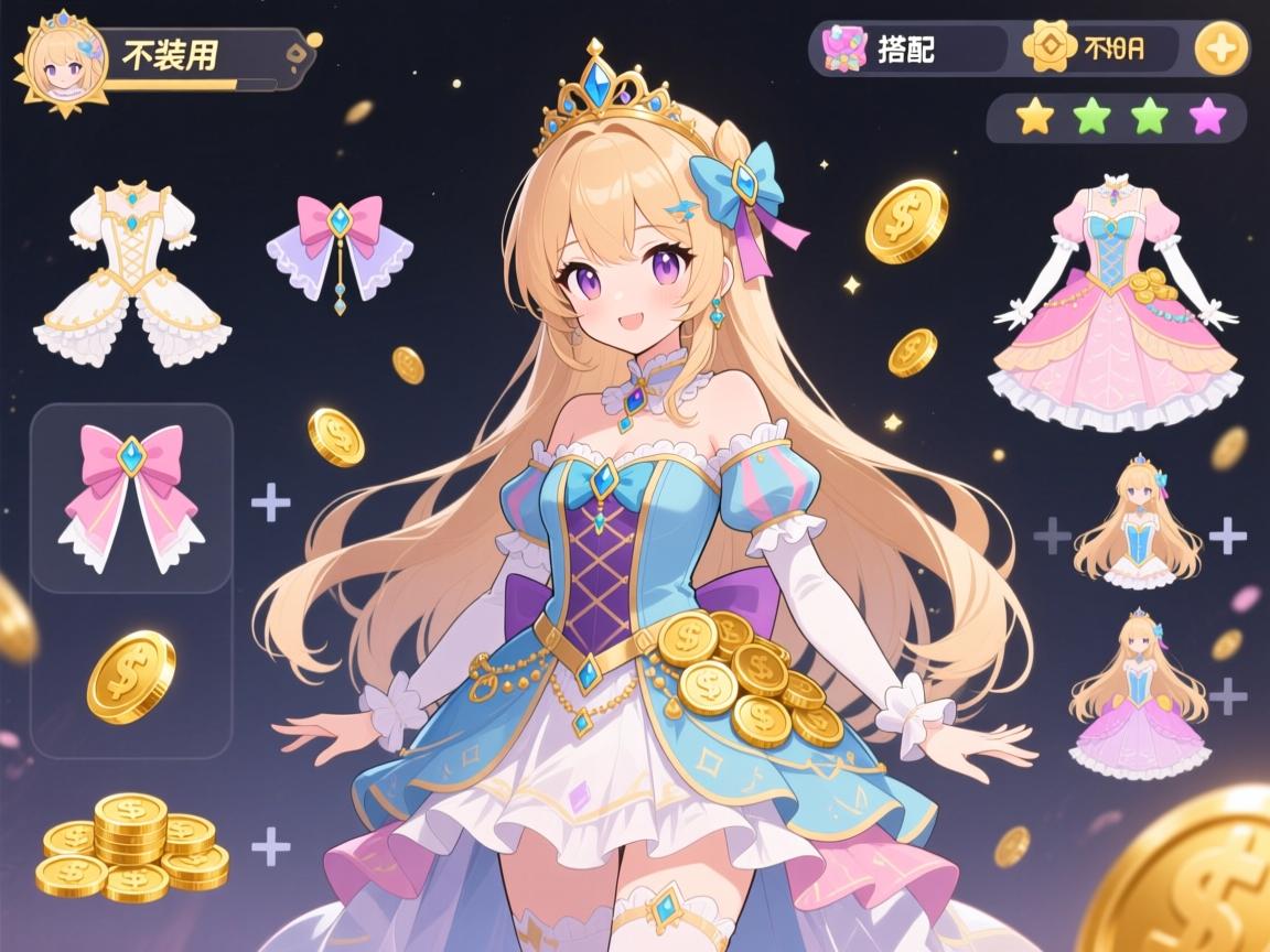 换装公主金币不够用,服饰怎么合成,搭配评分怎么提高 换装公主金币不够用,服饰怎么合成,搭配评分怎么提高