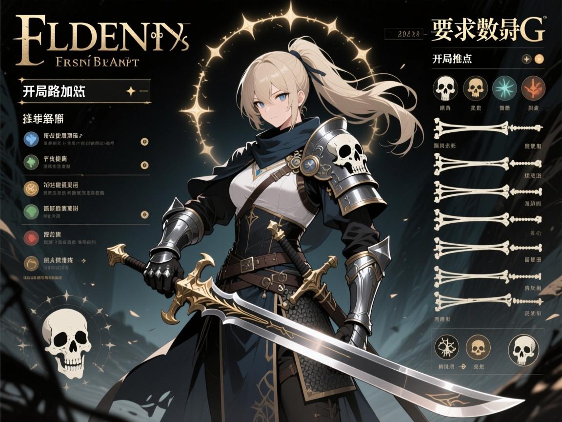 艾尔登法环武士路线攻略,开局加点,武器推荐,骨灰使用 艾尔登法环武士路线攻略,开局加点,武器推荐,骨灰使用