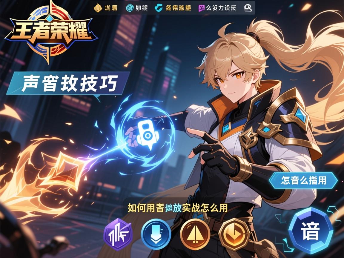 王者荣耀声控连招技巧,怎么设置语音指令,如何用声音放技能,实战怎么用 王者荣耀声控连招技巧,怎么设置语音指令,如何用声音放技能,实战怎么用