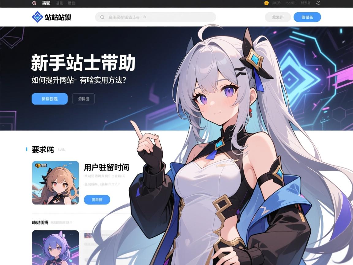 新手站长求助:如何提升网站的用户驻留时间,有啥实用方法吗? 新手站长求助:如何提升网站的用户驻留时间,有啥实用方法吗?