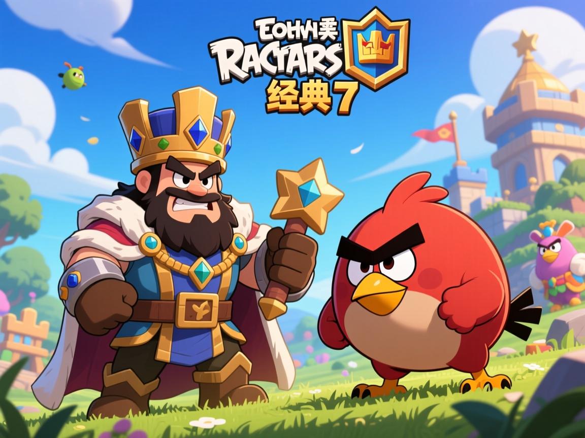 皇室战争×愤怒小鸟7年经典联动 皇室战争×愤怒小鸟7年经典联动