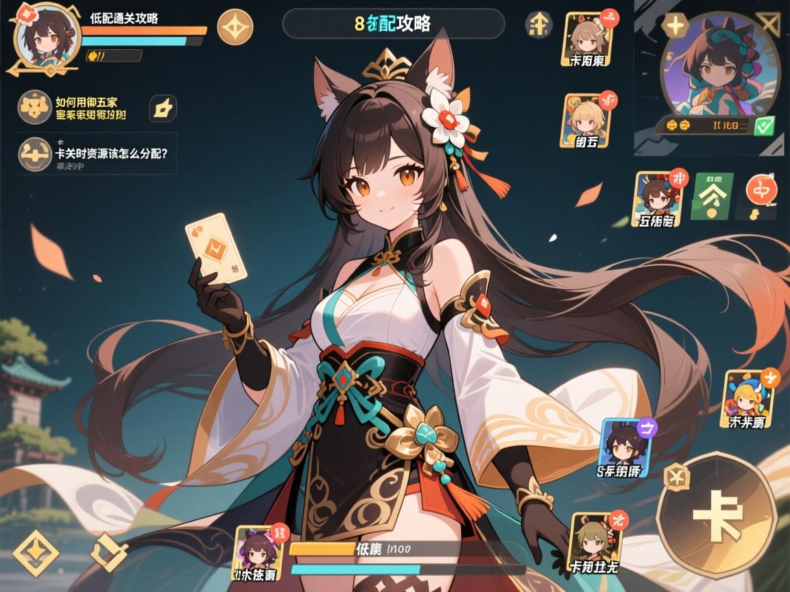 8-1低配通关攻略_如何用御五家轻松过关,卡关时资源该怎么分配? 8-1低配通关攻略_如何用御五家轻松过关,卡关时资源该怎么分配?