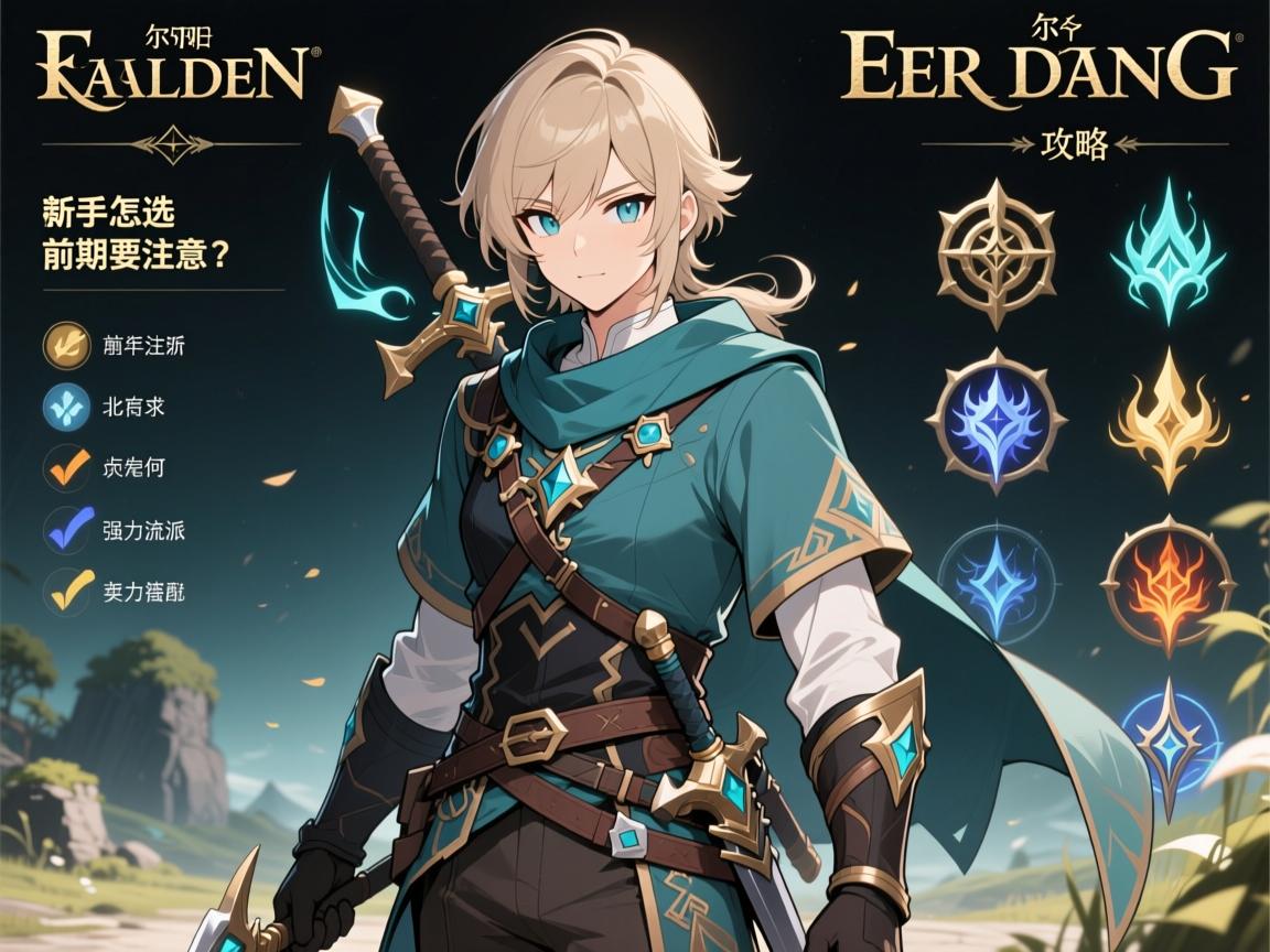 艾尔登法环攻略游侠,新手职业怎么选,前期要注意什么,强力流派如何搭配 艾尔登法环攻略游侠,新手职业怎么选,前期要注意什么,强力流派如何搭配