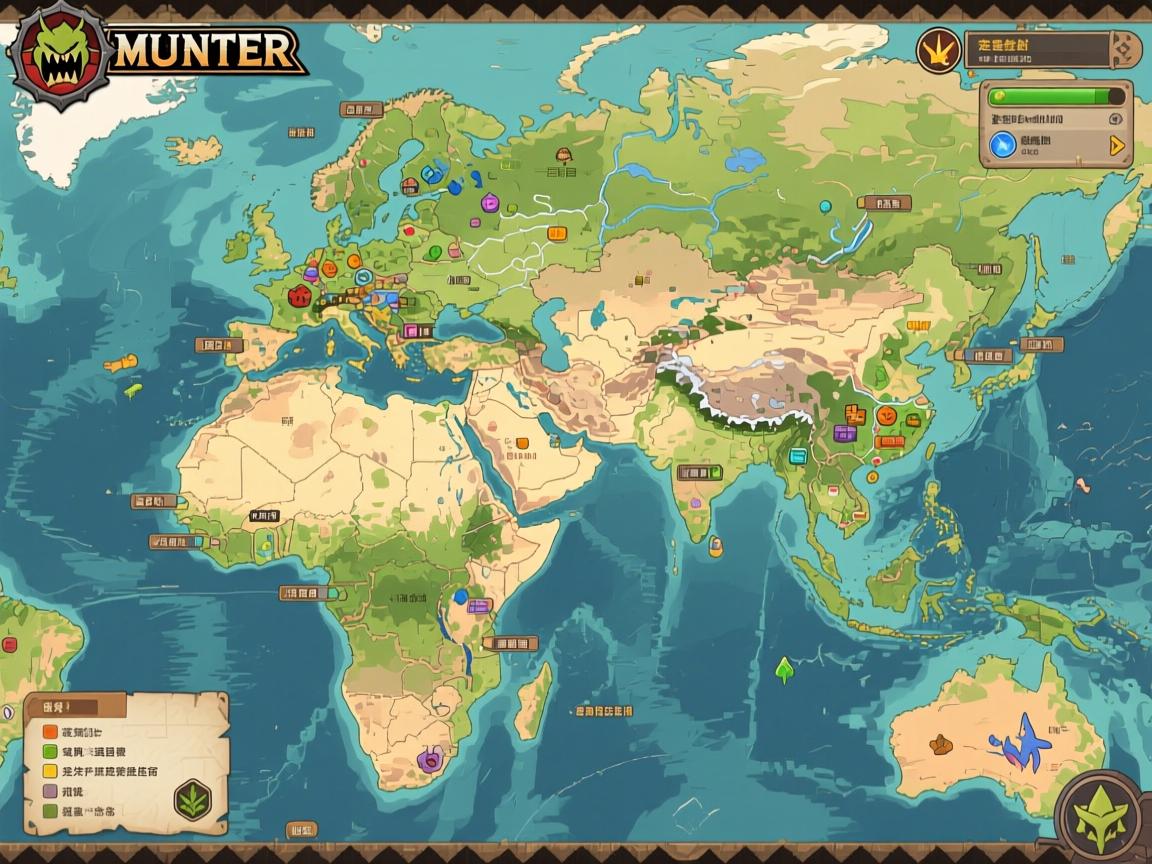怪物猎人荒野地图全图,究竟包含几个区域,如何高效探索全图,全图资源怎么分布 怪物猎人荒野地图全图,究竟包含几个区域,如何高效探索全图,全图资源怎么分布