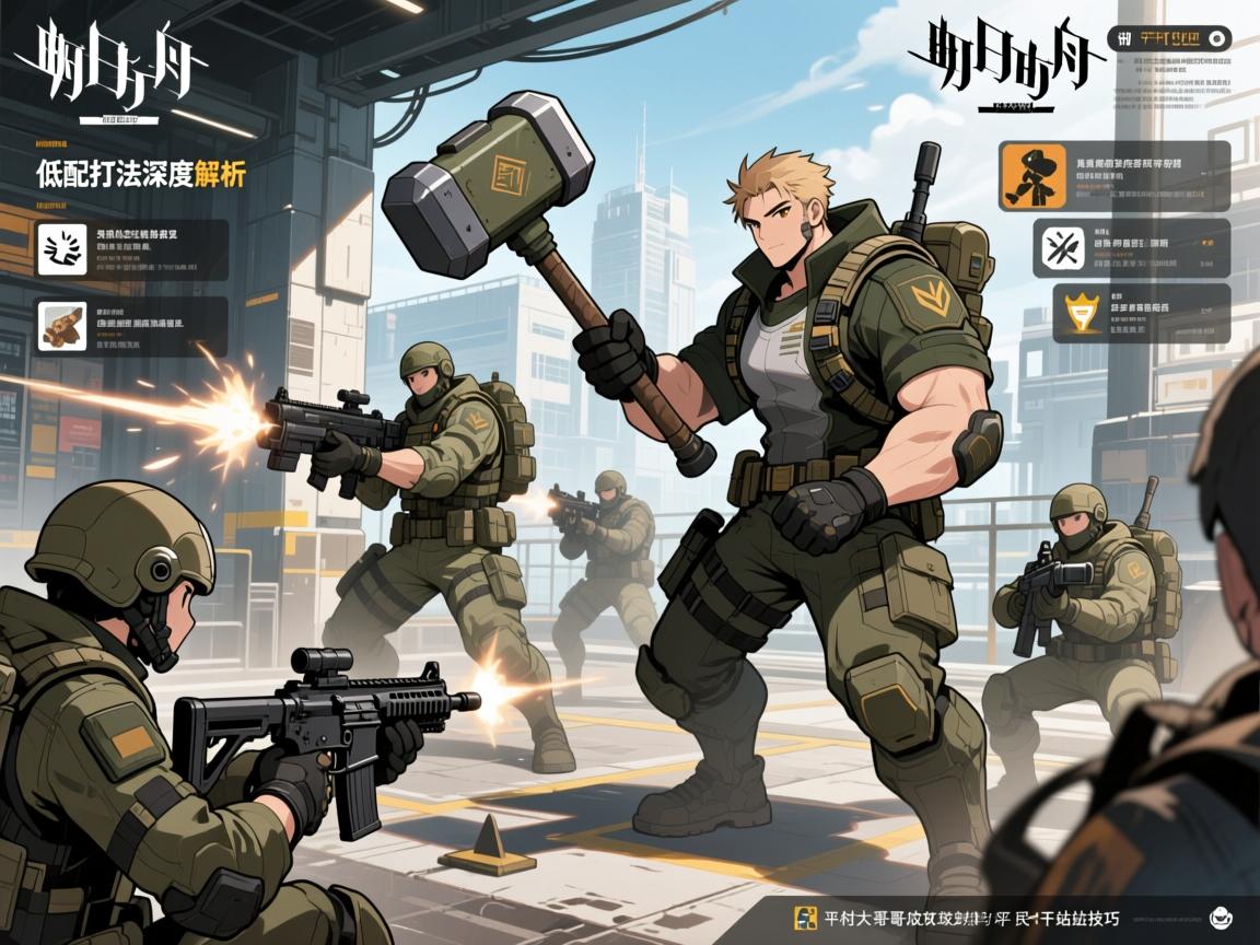 明日方舟H6-1低配打法深度解析:如何应对双大锤哥攻势与平民干员站位技巧 明日方舟H6-1低配打法深度解析:如何应对双大锤哥攻势与平民干员站位技巧