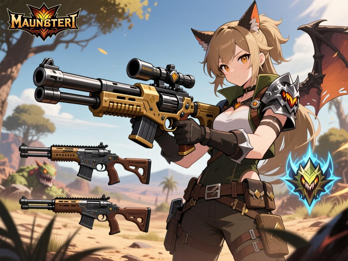 怪物猎人荒野铳枪武器推荐,开荒选哪把,毕业武器哪个强,配装技能怎么搭 怪物猎人荒野铳枪武器推荐,开荒选哪把,毕业武器哪个强,配装技能怎么搭