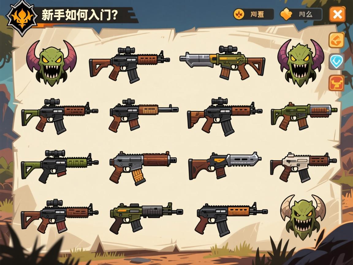 怪物猎人荒野武器图标大全,图标怎么看,武器怎么选,新手如何入门? 怪物猎人荒野武器图标大全,图标怎么看,武器怎么选,新手如何入门?