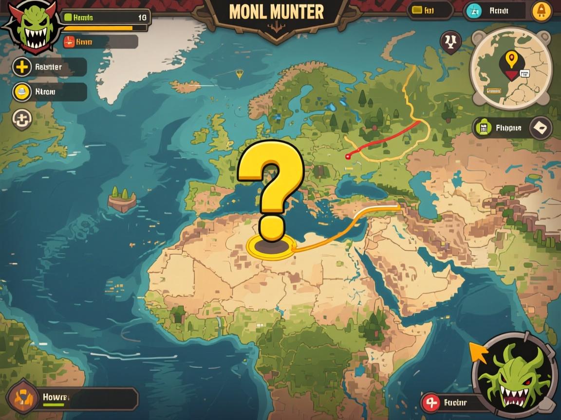 怪物猎人荒野地图标记,如何设置导航点,黄色问号是什么,怎么自动寻路 怪物猎人荒野地图标记,如何设置导航点,黄色问号是什么,怎么自动寻路