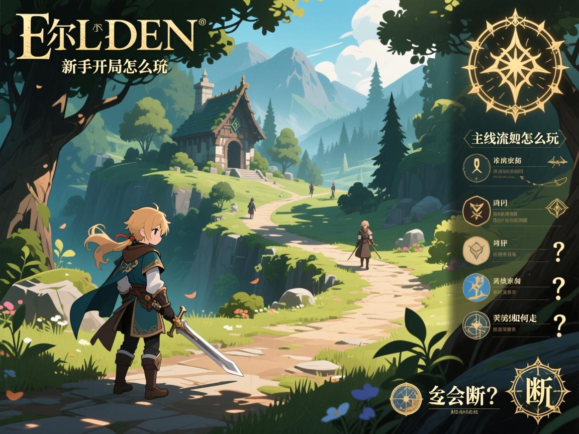 艾尔登法环文字攻略,新手开局怎么玩,主线流程怎么走,支线会断吗 艾尔登法环文字攻略,新手开局怎么玩,主线流程怎么走,支线会断吗
