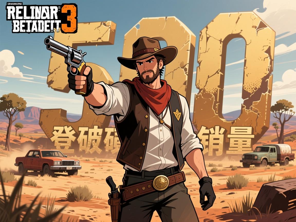 荒野大镖客23日破50亿登顶销量亚军 荒野大镖客23日破50亿登顶销量亚军