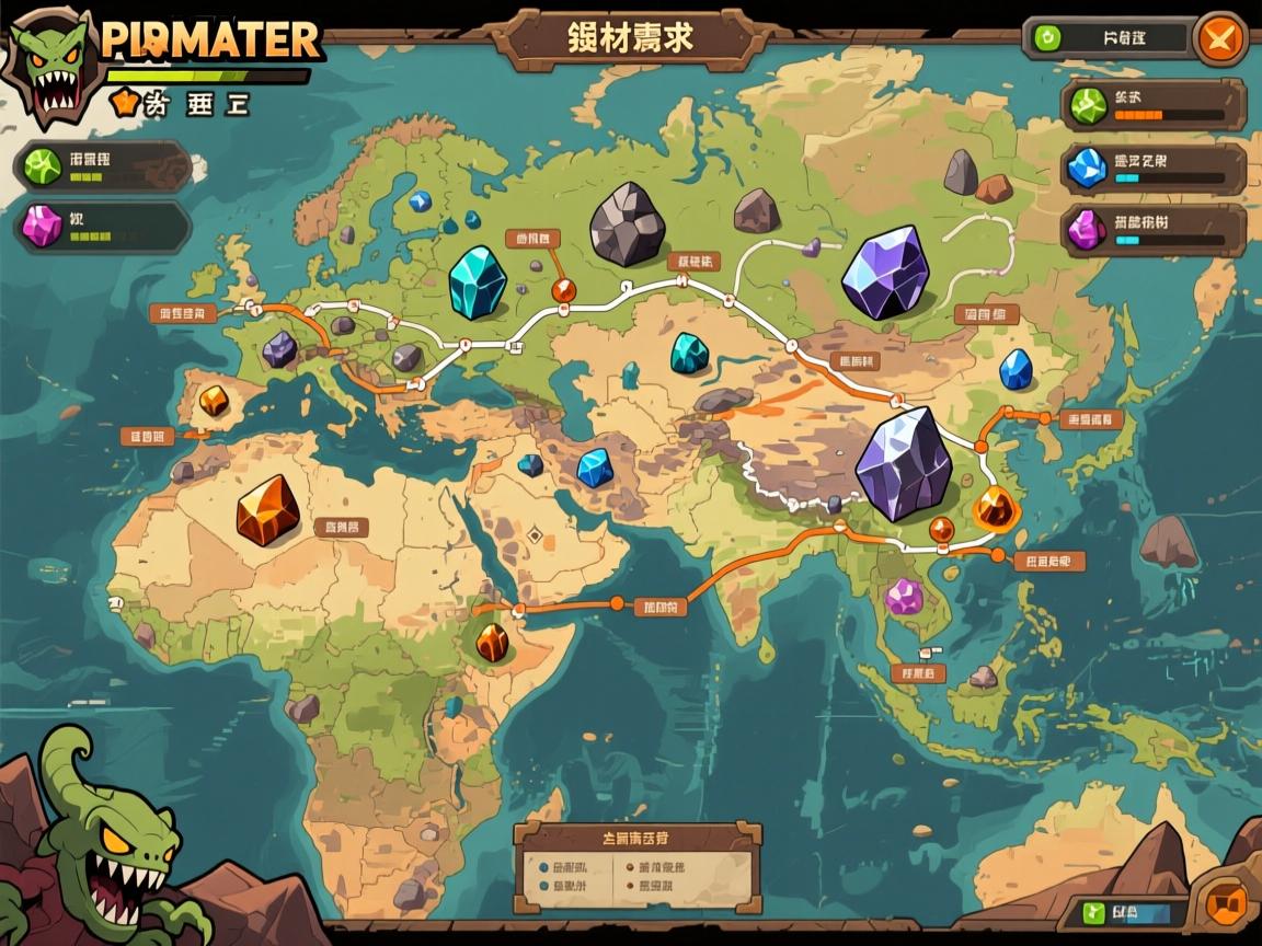 怪物猎人荒野石头素材怎么刷,各地图矿石分布在哪,高效采集路线推荐 怪物猎人荒野石头素材怎么刷,各地图矿石分布在哪,高效采集路线推荐