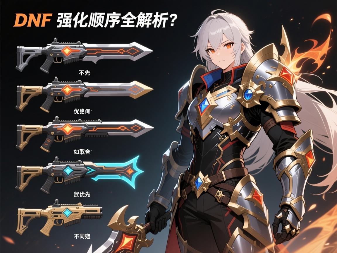 DNF装备强化顺序全解析:从武器优先到防具取舍,不同职业如何规划资源? DNF装备强化顺序全解析:从武器优先到防具取舍,不同职业如何规划资源?