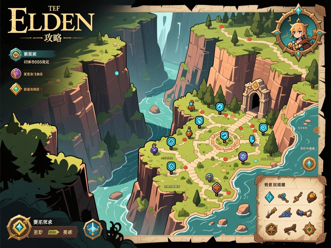 艾尔登法环峡谷地图攻略,探索顺序怎么安排,隐藏BOSS位置在哪,关键道具如何获取 艾尔登法环峡谷地图攻略,探索顺序怎么安排,隐藏BOSS位置在哪,关键道具如何获取