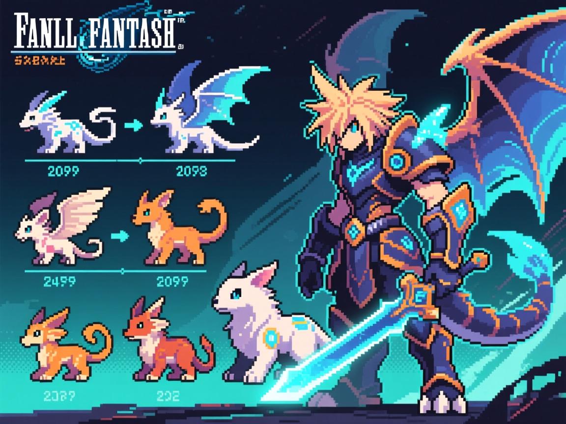 最终幻想召唤兽演变史:从像素到高清的视觉革命,未来召唤兽系统是否会彻底重写? 最终幻想召唤兽演变史:从像素到高清的视觉革命,未来召唤兽系统是否会彻底重写?