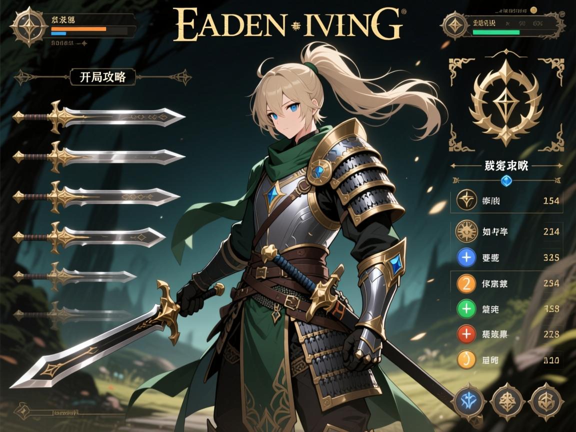 艾尔登法环武士攻略,开局怎么玩,武器如何选,加点怎么加 艾尔登法环武士攻略,开局怎么玩,武器如何选,加点怎么加